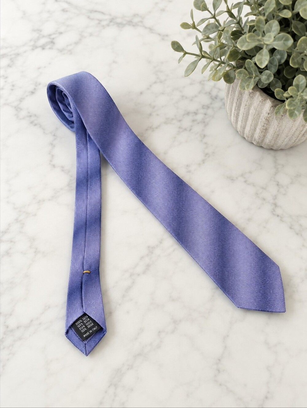 Principe Elegant Blue Tie 100% Silk Made In Italy